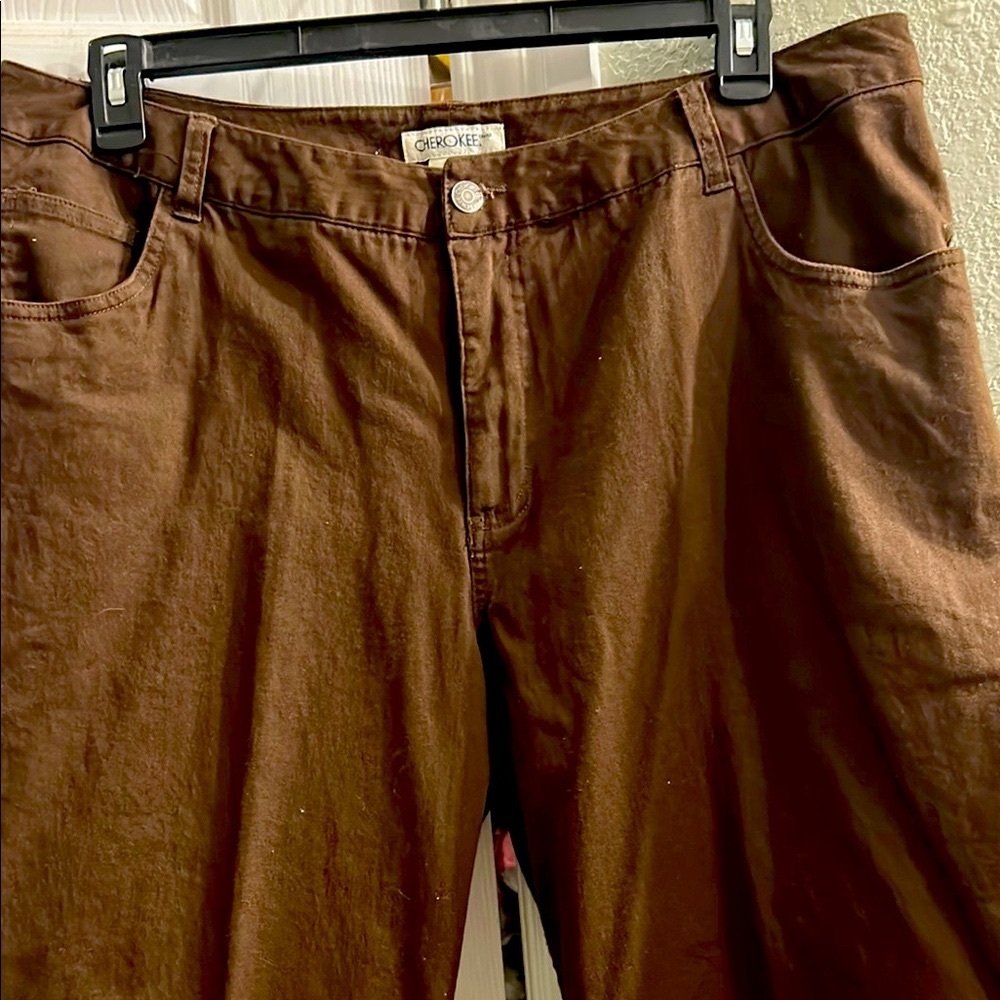 Cherokee Chocolate Brown Trousers